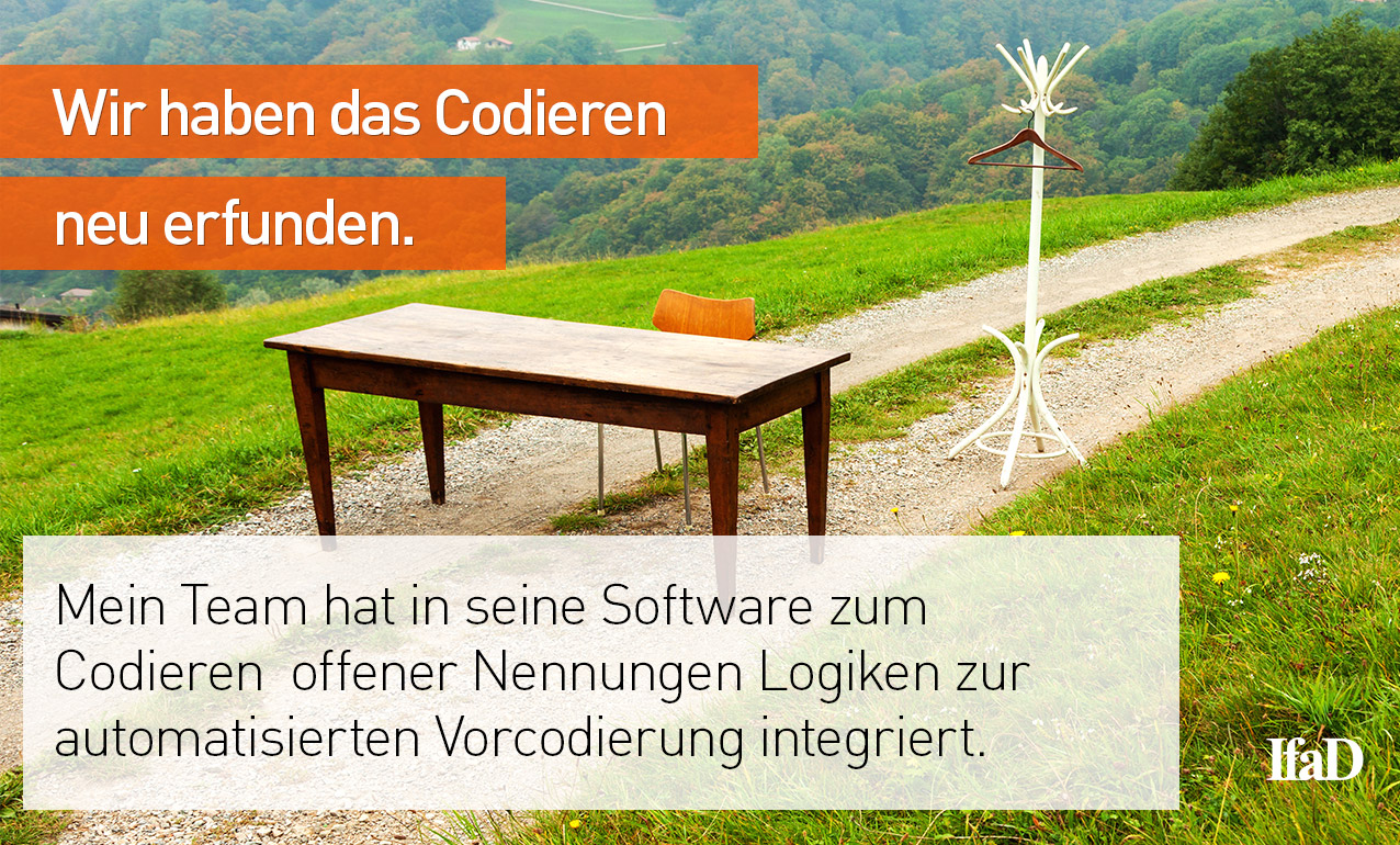 Codieren (halb-)offener Nennungen | Sofort-Service